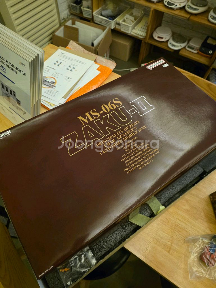 PG 언리쉬드 & 자쿠 도색작--9