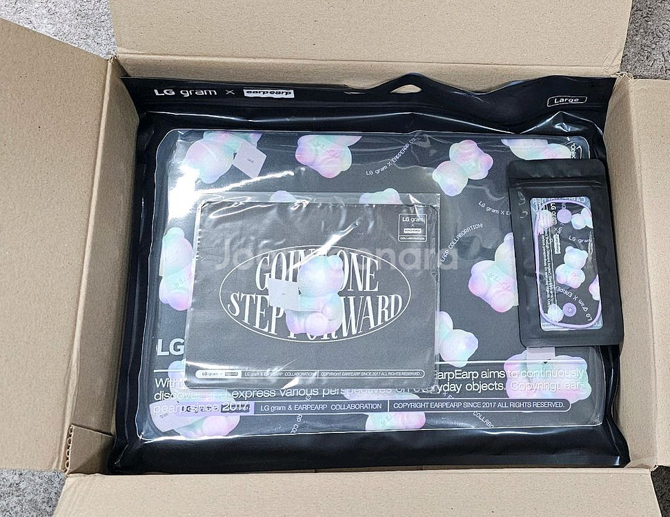 LG그램어프어프L 굿즈 풀 패키지파우치--0