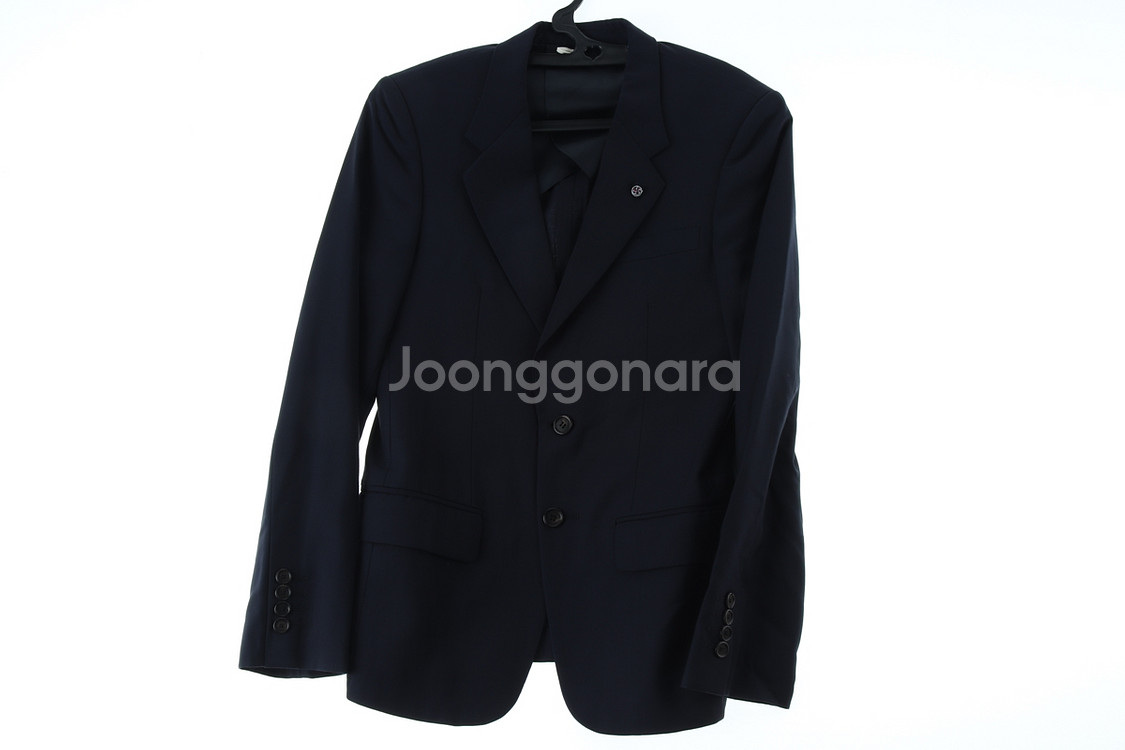 (S) 커스텀멜로우 정장 슈트 자켓 블레이저 딥네이비--1