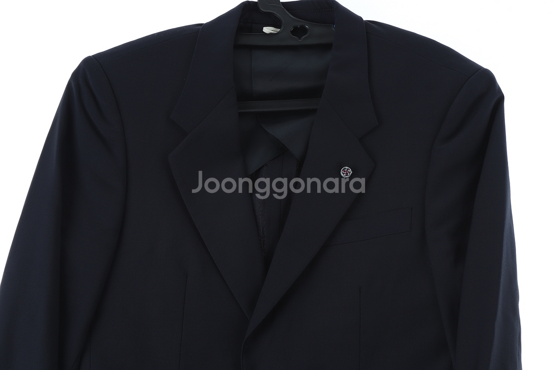 (S) 커스텀멜로우 정장 슈트 자켓 블레이저 딥네이비--2