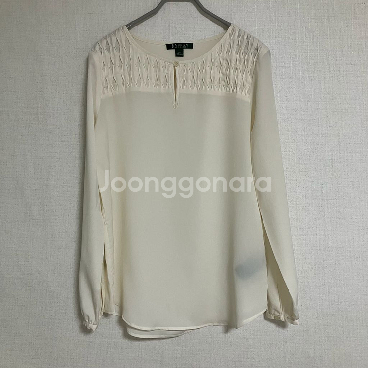 폴로랄프로렌 아이보리 블라우스 (XS)--0