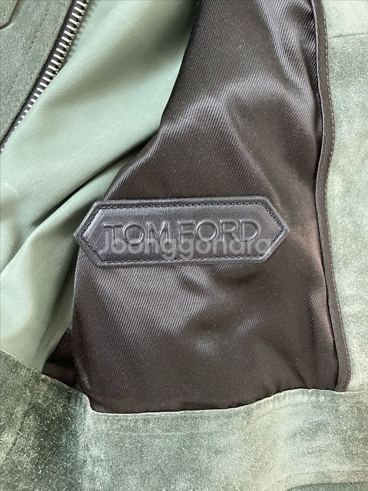 새상품 톰포드 스웨이드 트러커 자켓 50--3