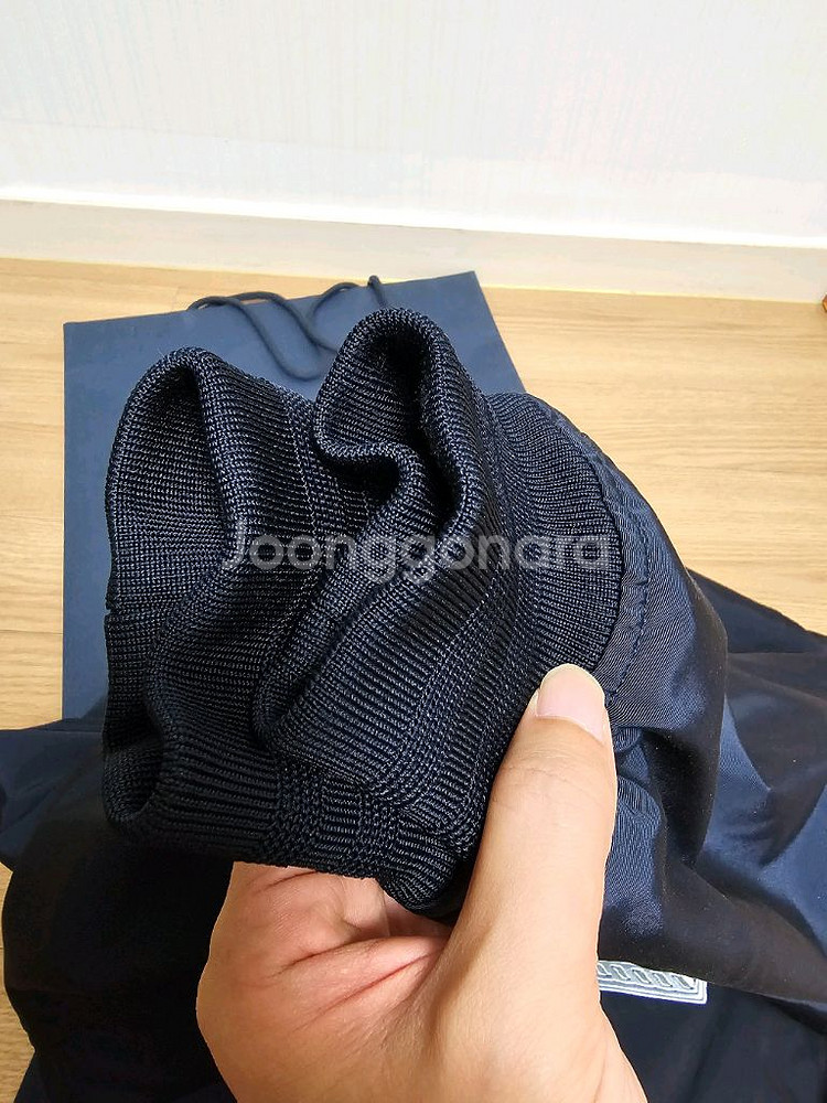 디올 꾸뛰르 자수 봄버 자켓 다크네이비 50사이즈--8