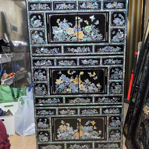 나전칠기 작은서랍장