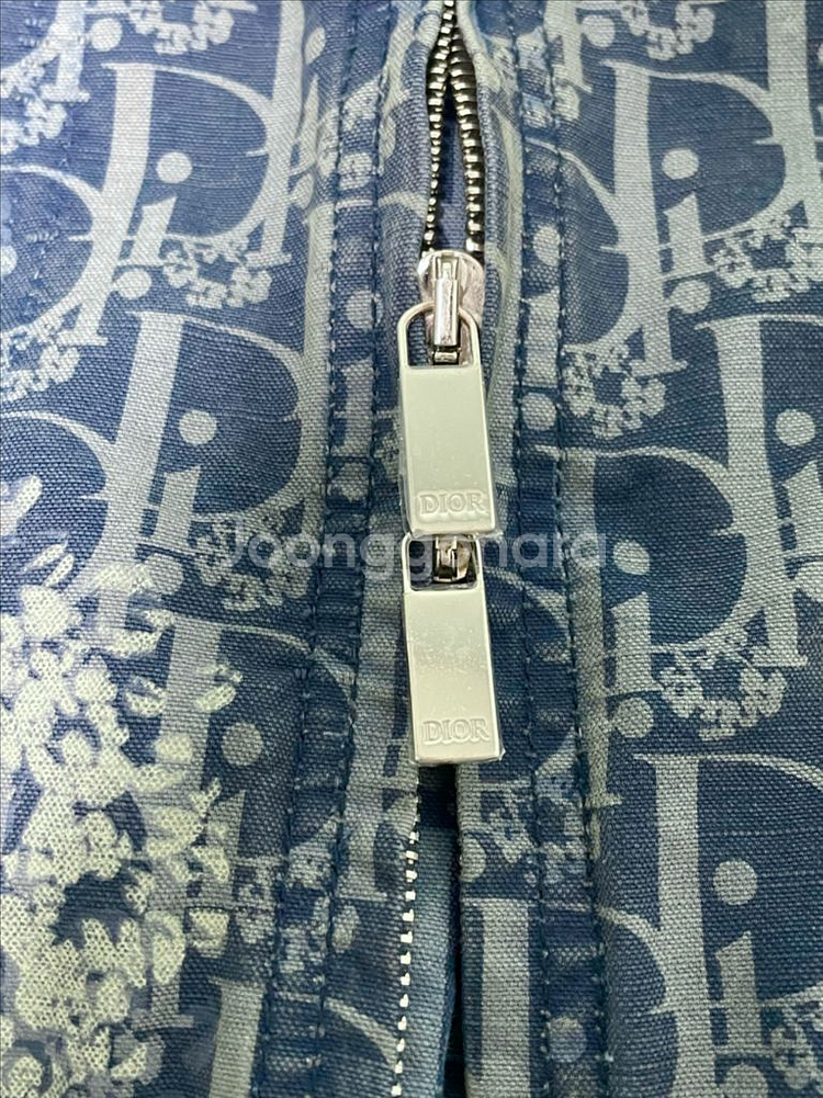 새상품 디올 데님티어스 오블리크 블루종 자켓 52--3