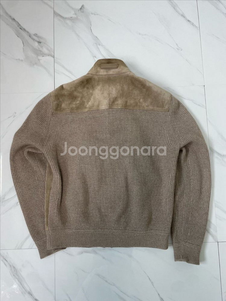 새상품 톰포드 니트 스웨이드 자켓 52--2