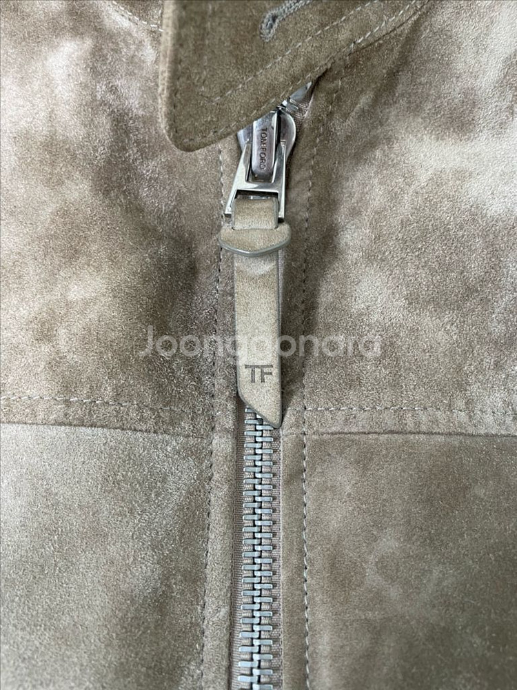 새상품 톰포드 니트 스웨이드 자켓 52--1