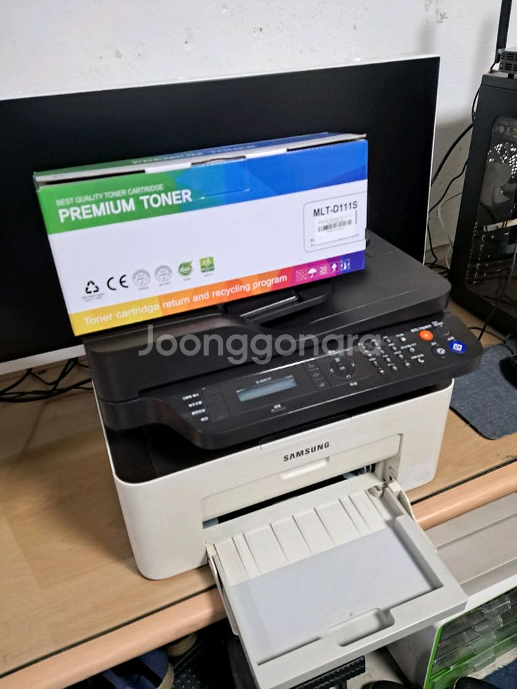 삼성SLM2077F 팩스레이저 흑백복합기 판매합니다--2