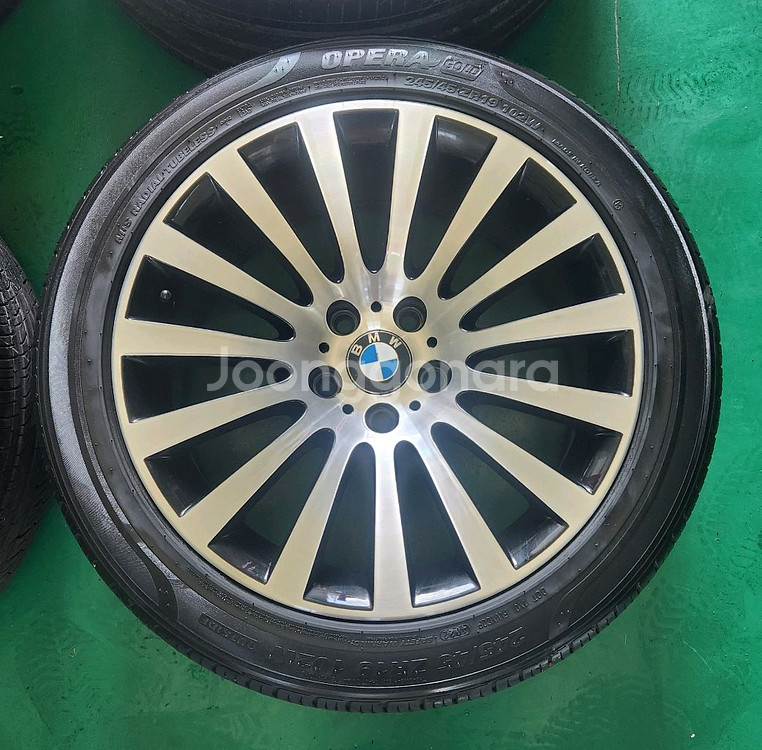 BMW 7시리즈 19인치 휠타이어 한대분 판매--1
