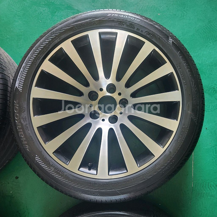 BMW 7시리즈 19인치 휠타이어 한대분 판매--3