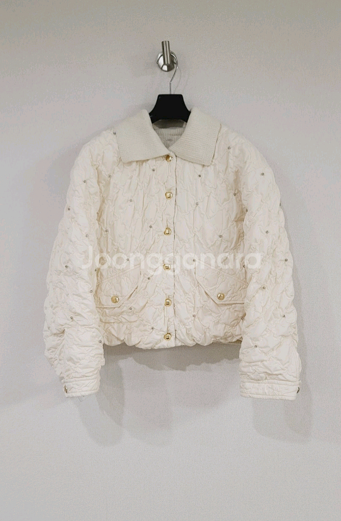 한섬팸셀 마인 구스 패딩 새상품--0