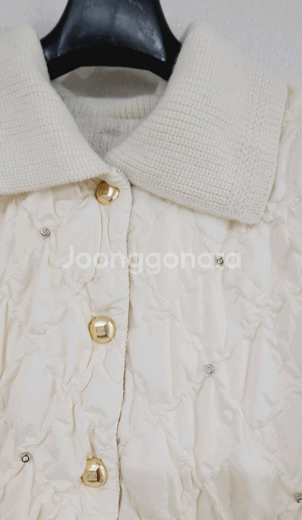 한섬팸셀 마인 구스 패딩 새상품--1