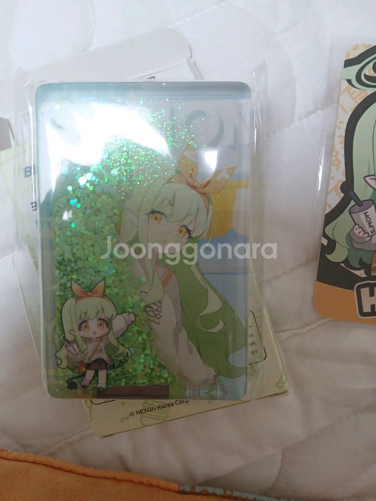 맘스터치 블루아카이브 히카리 콜라보 아크릴 포토카--1