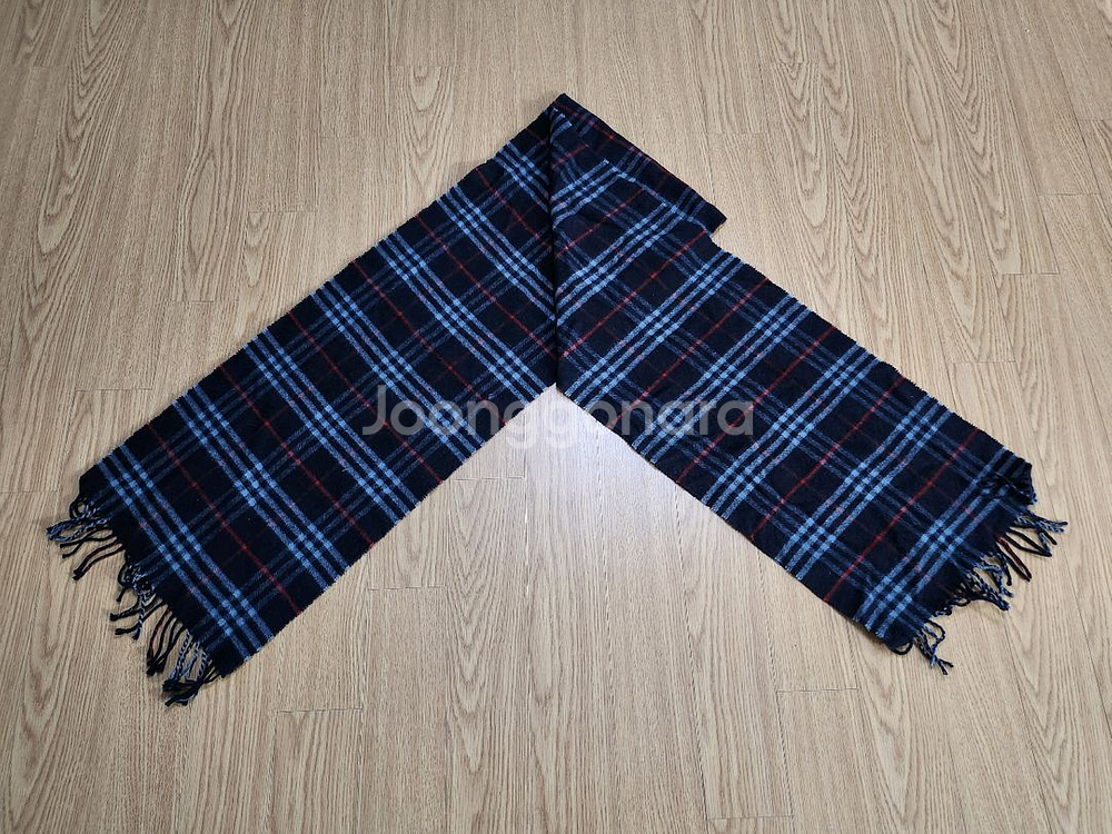 버버리정품 울 머플러 목도리--2