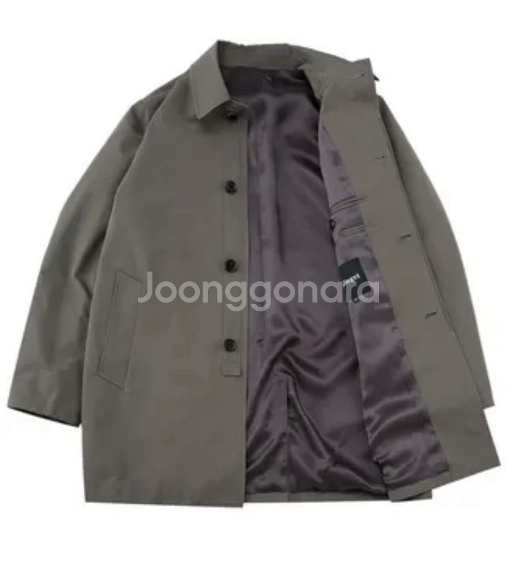 알레그리 맥 트렌치 코트 105 카키 정가79--5