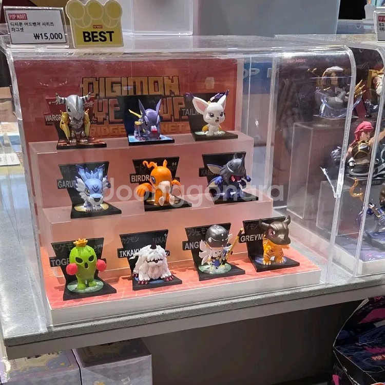 팝마트 디지몬 어드벤처 프리지 마그넷 시리즈 피규어--2