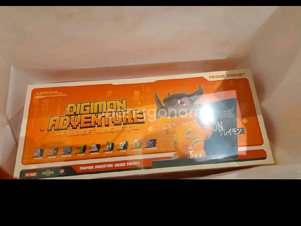 팝마트 디지몬 어드벤처 프리지 마그넷 시리즈 피규어--0