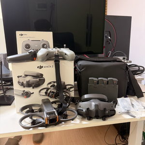 dji 아바타 2 플라이모어콤보+조종기 3