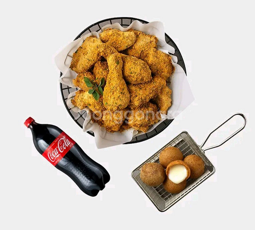 BHC 뿌링클+치츠볼,콰삭킹순살+치즈볼,뿌링클--0
