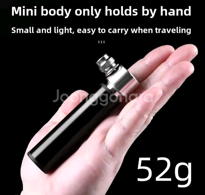 최저가[빠른배송] 공기주입기 공기펌프 자전거미니펌프--1