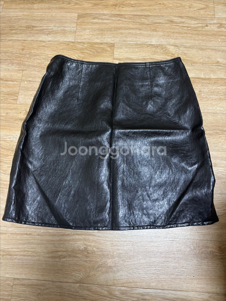 낫띵에브리띵 가죽 치마(dark brown) 판매 :)--5