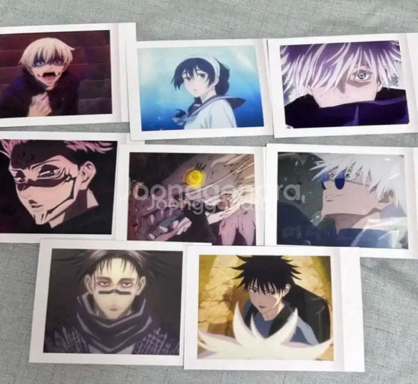 주술회전 굿즈 아크릴 캔뱃지 키홀더 스탠드 게토 고죠--1