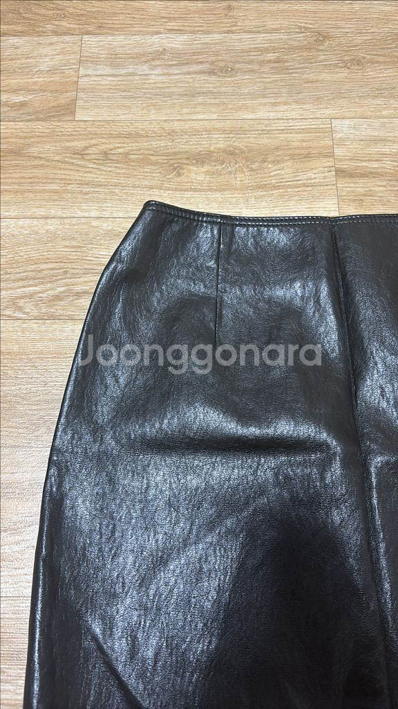 낫띵에브리띵 가죽 치마(dark brown) 판매 :)--8