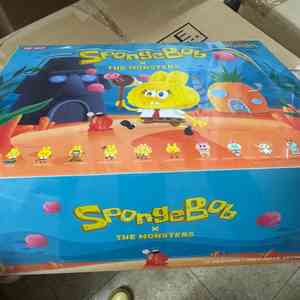 팝마트 라부부 스폰지밥 콜라보 미개봉 팝니다