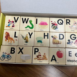 월팸 월드패밀리 알파벳 abc 나무블럭