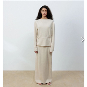 르917 BASIC maxi skirt 베이직맥시스커트
