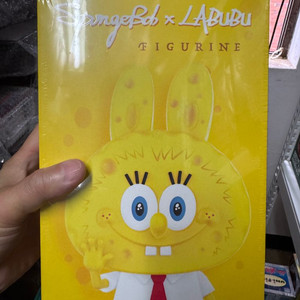 팝마트 라부부 스폰지밥 에디션 빅사이즈 미개봉 팝니다