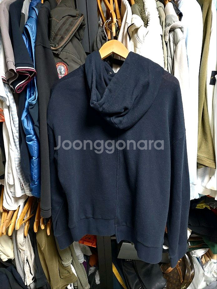 우영미 절개 후드티 오버사이즈--1