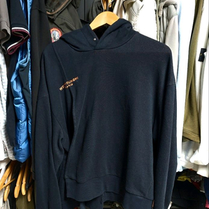 우영미 절개 후드티 오버사이즈