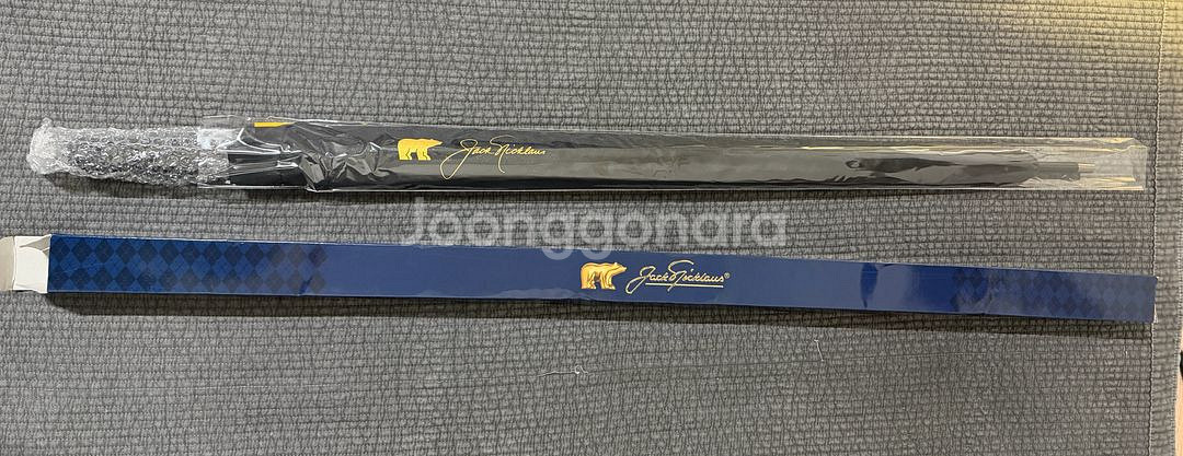 잭니클라우스 장 우산 블랙 새상품 판매 합니다^^--0