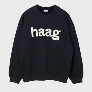 haag 헤이그 버스데이 보이 맨투맨 스웻셔츠