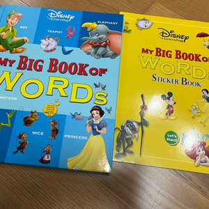 월팸 월드패밀리 디즈니 구버전 & 신버전 빅북