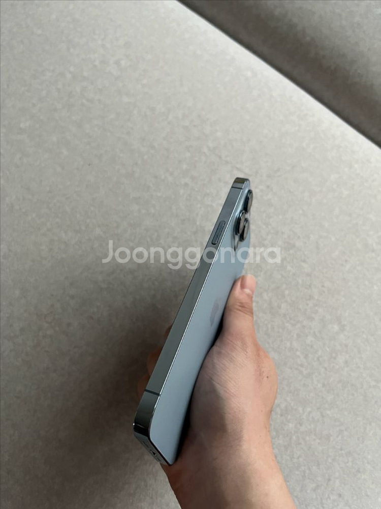 아이폰 13프로맥스 512기가 시에라블루(카메라무음)--0