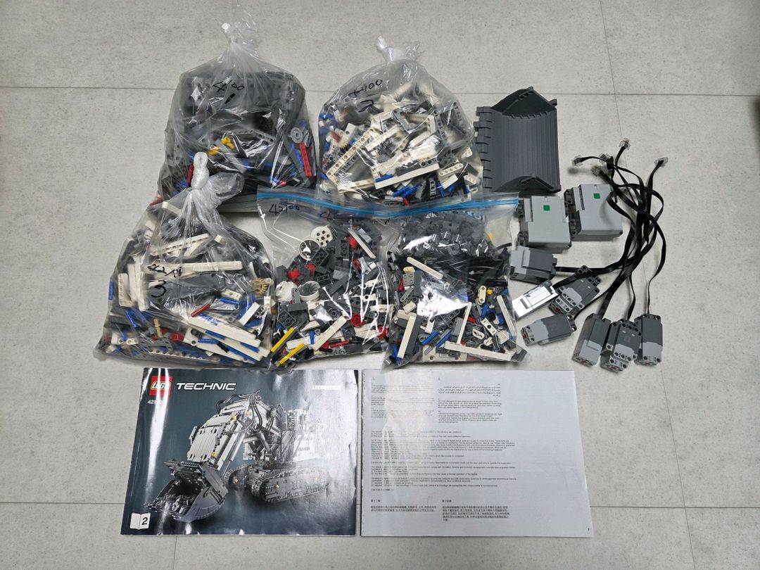 [레고 테크닉] 42100 립헬 R 9800 엑스케베