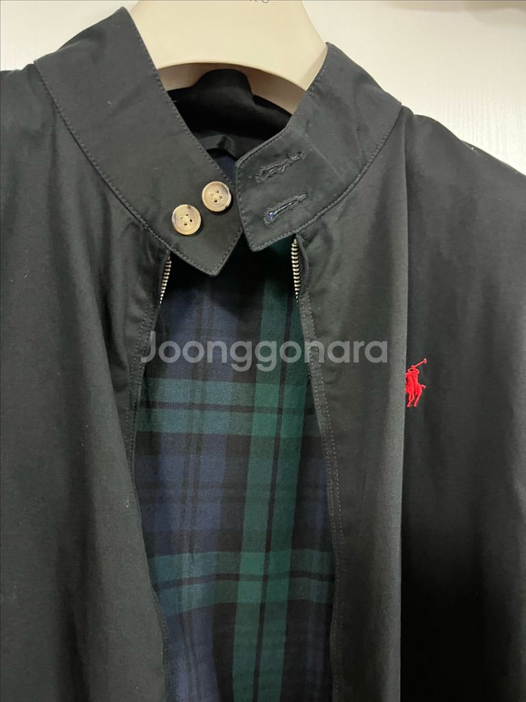 폴로 바라쿠타 해링턴 자켓 블랙 라지사이즈--1