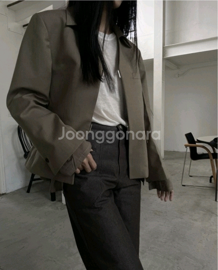 (택채새상품) Breathe 브리드 자켓 레이어드 버클--0