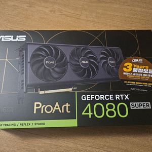 ASUS RTX 4080 Super proart 미개봉