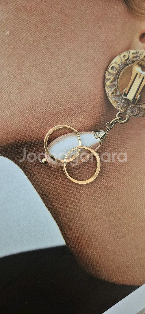 14k 제이에스티나 링 귀걸이--1