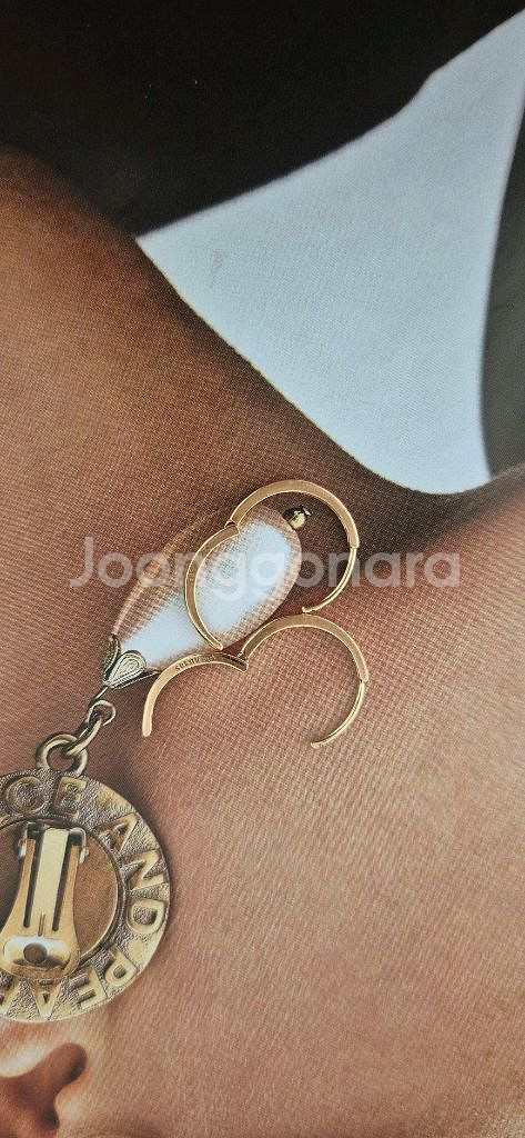 14k 제이에스티나 링 귀걸이--2