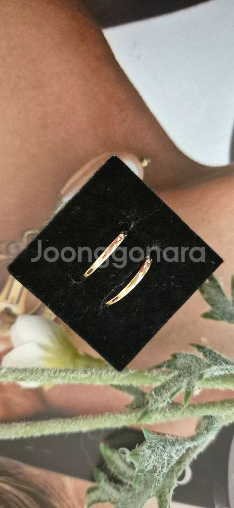 14k 제이에스티나 링 귀걸이--4