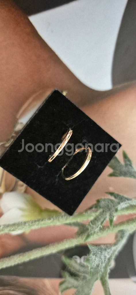 14k 제이에스티나 링 귀걸이--5