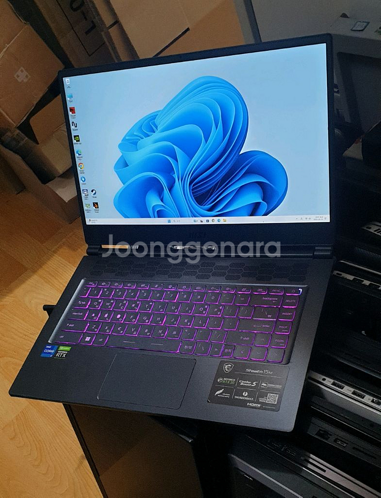 MSI Stealth 15M, RTX3060 / 부품용--0