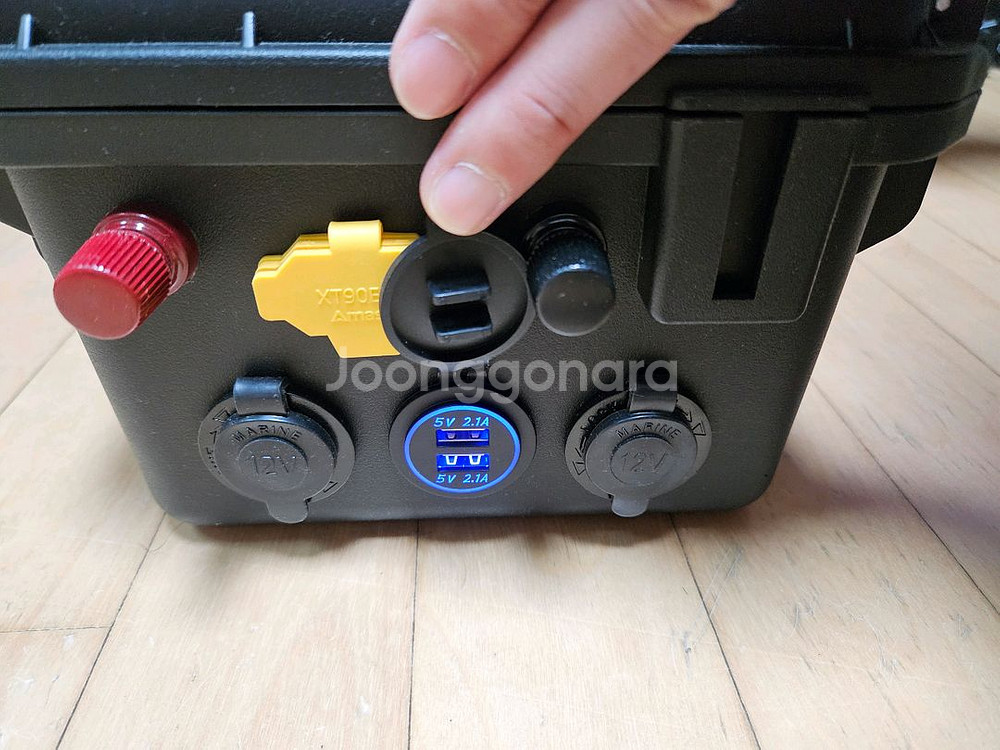 캠핑용 인산철 80a 파워뱅크 미사용--4