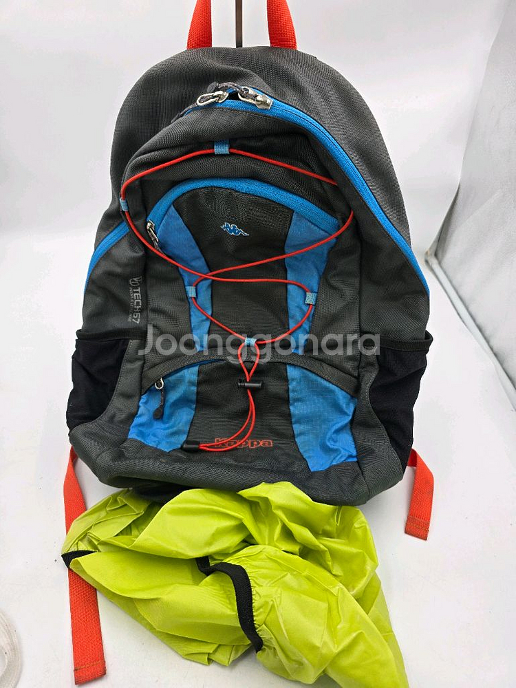 카파 TECH57 백팩 + 레인커버등산가방--0