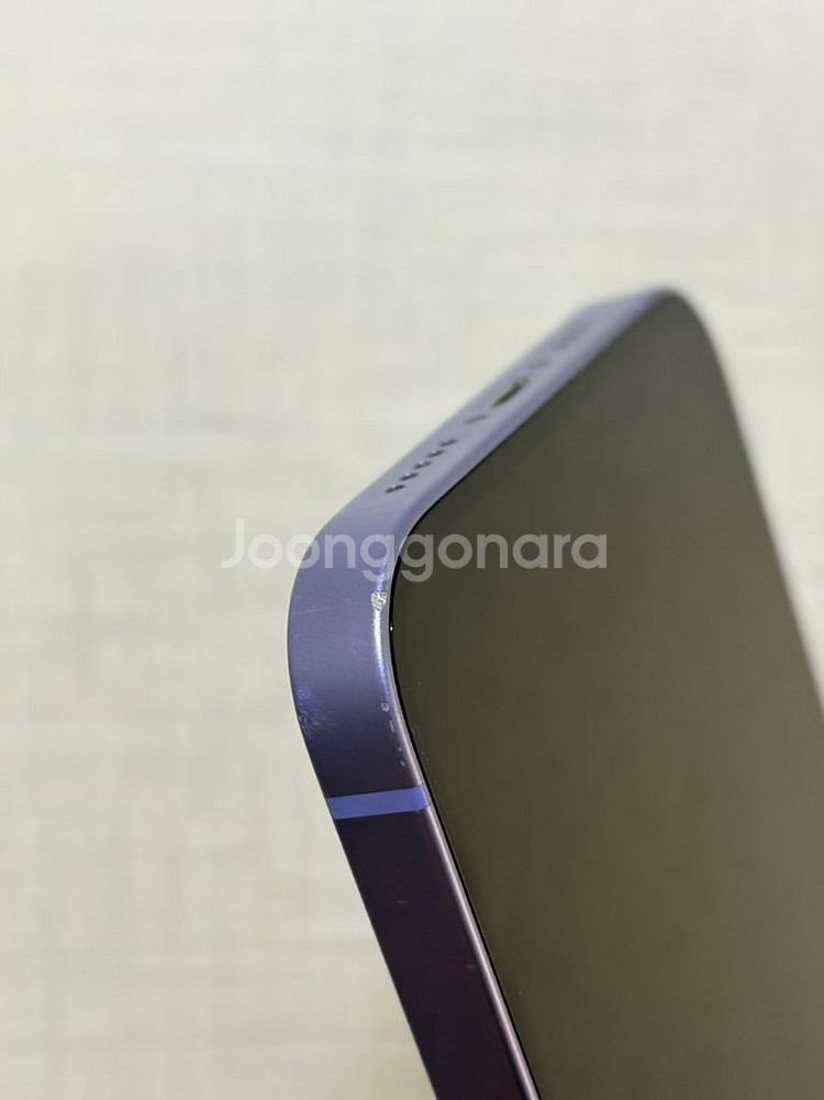 아이폰12 퍼플 128GB 판매합니다!--3