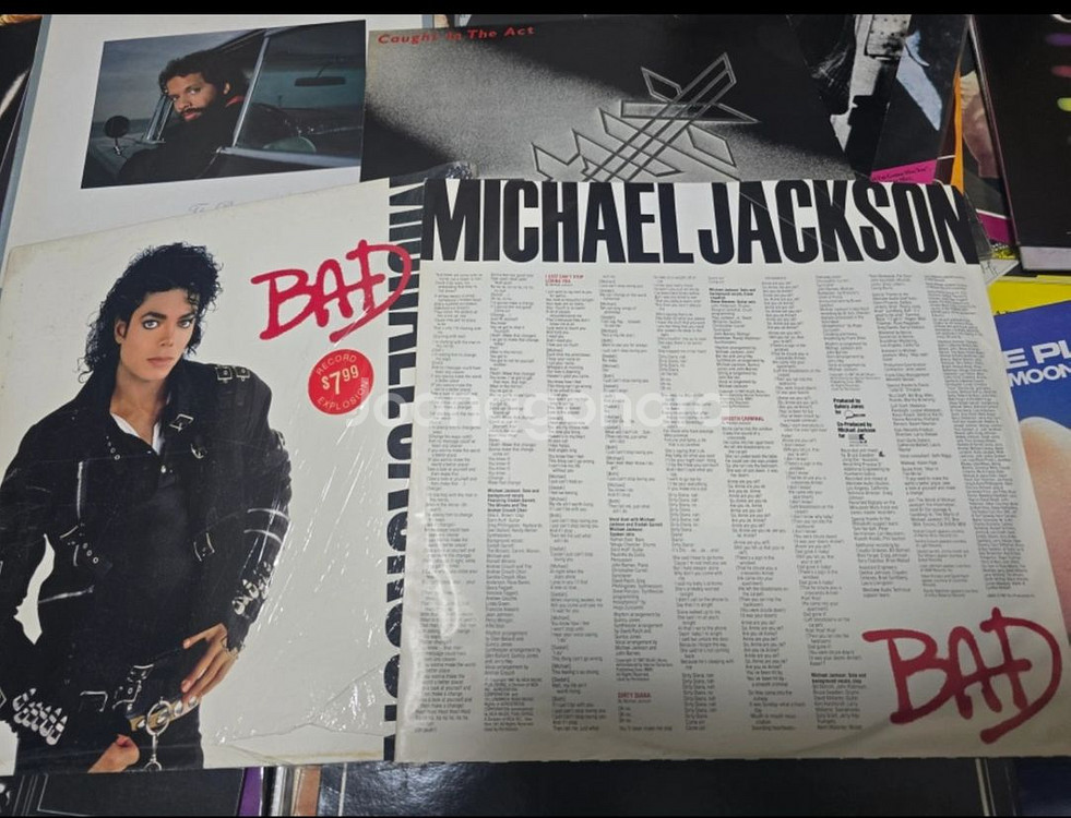 LP MICHAEL JACKSON 마이클잭슨 미국발매판--4